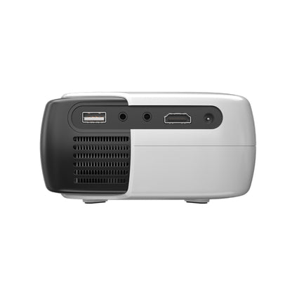 DR-860 1920x1080 1000 Lumens Portable Home Theater LED Projector, Plug Type:UK Plug(Black White) - LED Projector by PMC Jewellery | Online Shopping South Africa | PMC Jewellery | Buy Now Pay Later Mobicred