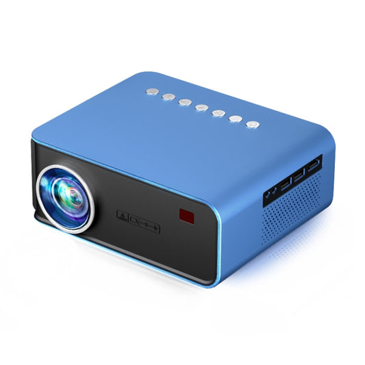 T4 Regular Version 1024x600 1200 Lumens Portable Home Theater LCD Projector, Plug Type:UK Plug(Blue) - Mini Projector by PMC Jewellery | Online Shopping South Africa | PMC Jewellery | Buy Now Pay Later Mobicred