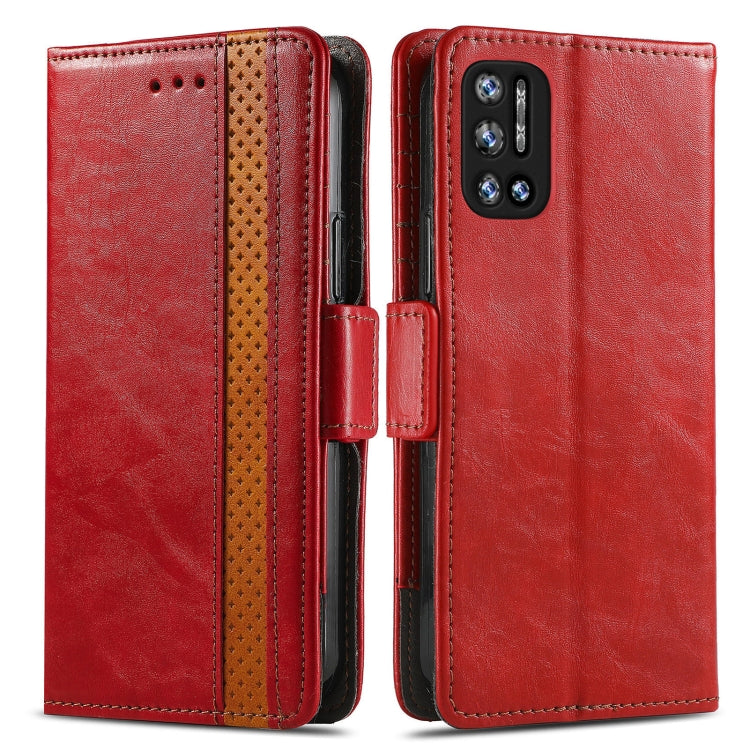 For Doogee N40 Pro CaseNeo Splicing Dual Magnetic Buckle Leather Case with Holder & Card Slots & Wallet(Red) - More Brand by PMC Jewellery | Online Shopping South Africa | PMC Jewellery | Buy Now Pay Later Mobicred