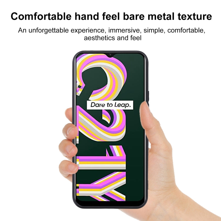 For Realme C21Y/ C25Y TPU Phone Case (Frosted Black) - Realme Cases by PMC Jewellery | Online Shopping South Africa | PMC Jewellery | Buy Now Pay Later Mobicred