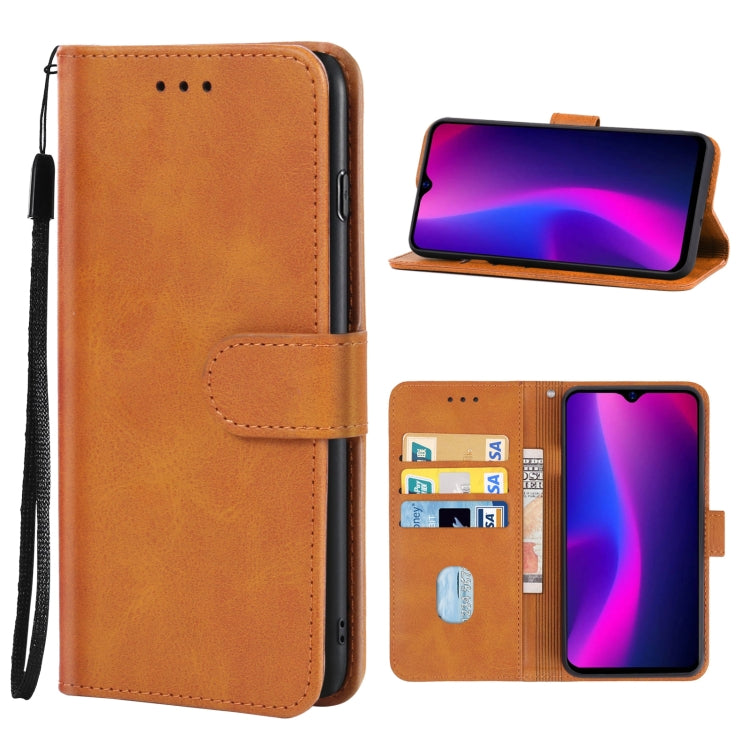 Leather Phone Case For Blackview A60(Brown) - More Brand by PMC Jewellery | Online Shopping South Africa | PMC Jewellery