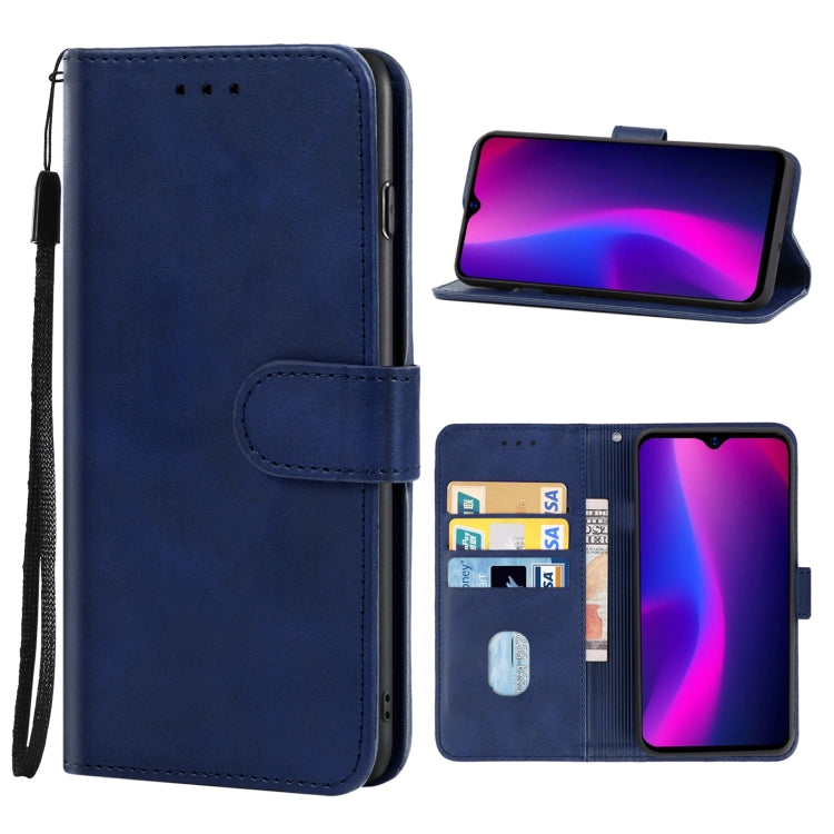 Leather Phone Case For Blackview A60(Blue) - More Brand by PMC Jewellery | Online Shopping South Africa | PMC Jewellery