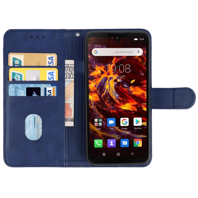 Leather Phone Case For Blackview BV6900(Blue) - More Brand by PMC Jewellery | Online Shopping South Africa | PMC Jewellery