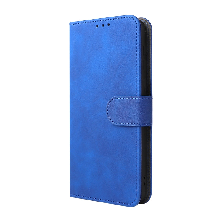 For Blackview Oscal C20 Solid Color Skin Feel Magnetic Buckle Horizontal Flip PU Phone Case(Blue) - More Brand by PMC Jewellery | Online Shopping South Africa | PMC Jewellery