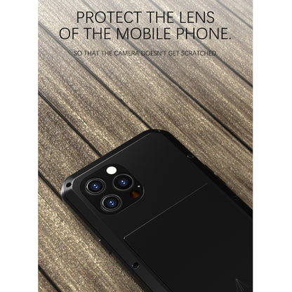 For iPhone 13 Pro Max LOVE MEI Metal Shockproof Life Waterproof Dustproof Protective Phone Case (Silver) - iPhone 13 Pro Max Cases by LOVE MEI | Online Shopping South Africa | PMC Jewellery