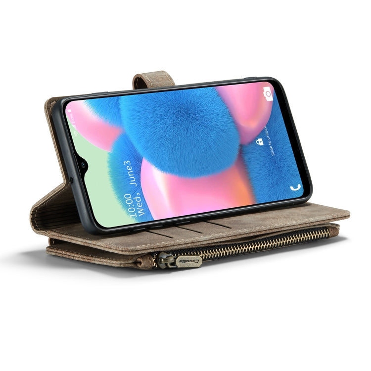 For Samsung Galaxy A30s / A50s / A50 CaseMe-C30 Multifunctional Horizontal Flip PU + TPU Phone Case(Brown) - Galaxy Phone Cases by CaseMe | Online Shopping South Africa | PMC Jewellery | Buy Now Pay Later Mobicred