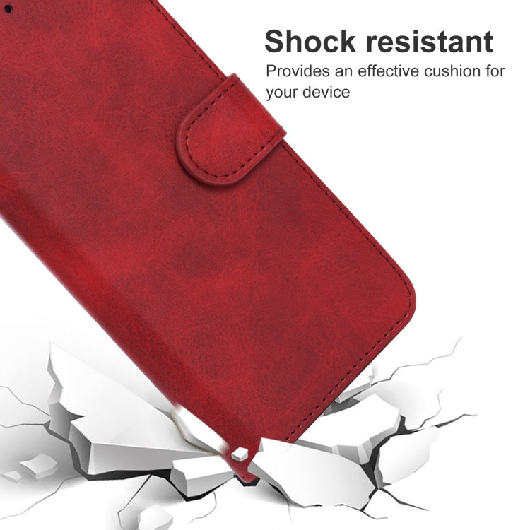 Leather Phone Case For Blackview OSCAL C20 / C20 Pro(Red) - More Brand by PMC Jewellery | Online Shopping South Africa | PMC Jewellery