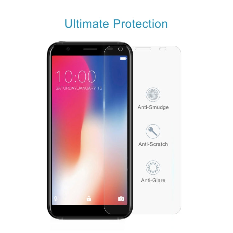 10 PCS 0.26mm 9H 2.5D Tempered Glass Film For Doogee X55 - For Doogee by PMC Jewellery | Online Shopping South Africa | PMC Jewellery | Buy Now Pay Later Mobicred