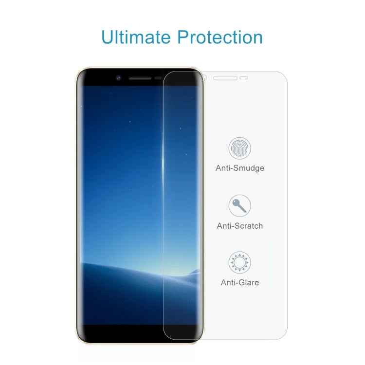 10 PCS 0.26mm 9H 2.5D Tempered Glass Film For Doogee X60L - For Doogee by PMC Jewellery | Online Shopping South Africa | PMC Jewellery | Buy Now Pay Later Mobicred