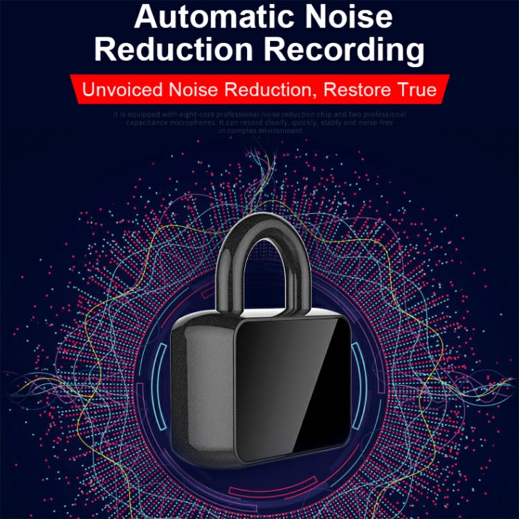 Q11 Intelligent HD Noise Reduction Lock Voice Recorder, Capacity:32GB(Black) - Recording Pen by PMC Jewellery | Online Shopping South Africa | PMC Jewellery | Buy Now Pay Later Mobicred