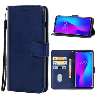 Leather Phone Case For Doogee N20 Pro(Blue) - More Brand by PMC Jewellery | Online Shopping South Africa | PMC Jewellery | Buy Now Pay Later Mobicred