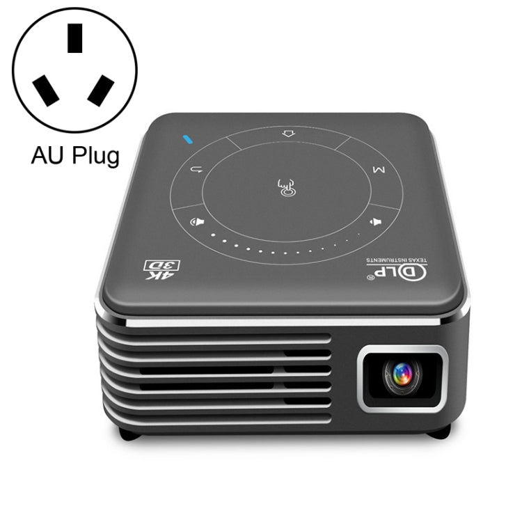 P11 854x480 DLP Smart Projector With Infrared Remote Control, Android 9.0, 4GB+32GB, AU Plug - LED Projector by PMC Jewellery | Online Shopping South Africa | PMC Jewellery | Buy Now Pay Later Mobicred