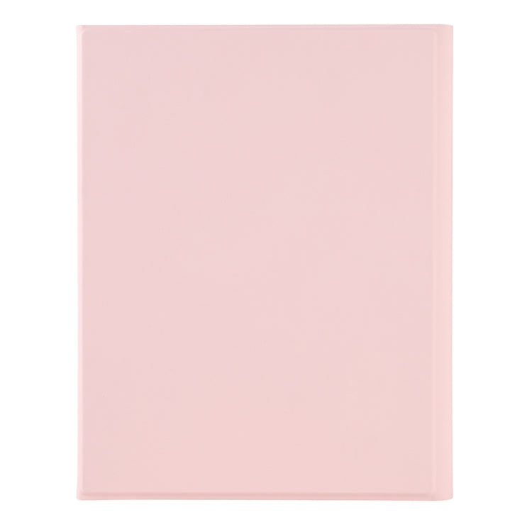 A102B-A Lambskin Texture Square Keycap Bluetooth Keyboard Leather Case with Touch Control For iPad Pro 10.5 inch / 10.2 2021 & 2020 & 2019 / Air 3(Pink) - Universal by PMC Jewellery | Online Shopping South Africa | PMC Jewellery