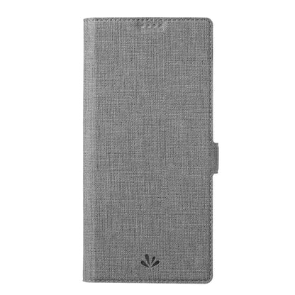 For Sharp Aquos Sense 6 ViLi K Series Magnetic Buckle Horizontal Flip Leather Phone Case(Grey) - More Brand by ViLi | Online Shopping South Africa | PMC Jewellery | Buy Now Pay Later Mobicred