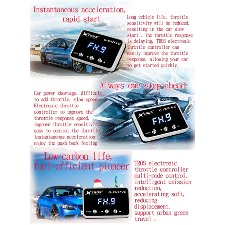For Honda Jazz 2015- TROS TS-6Drive Potent Booster Electronic Throttle Controller - Car Modification by TROS | Online Shopping South Africa | PMC TechLife | Buy Now Pay Later Mobicred