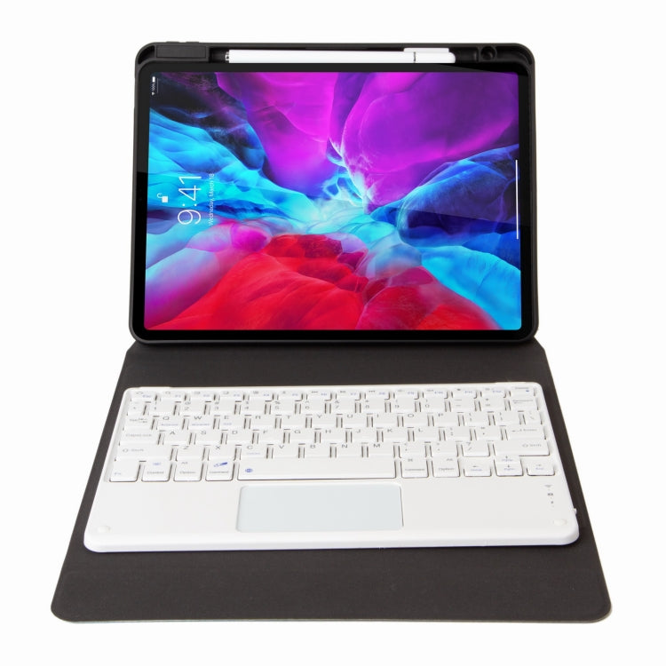H-102C Touch Bluetooth Keyboard Leather Case with Rear Three-fold Holder For iPad 10.2 2020 & 2019 / Pro 10.5 inch(Rainbow) - Universal by PMC TechLife | Online Shopping South Africa | PMC TechLife