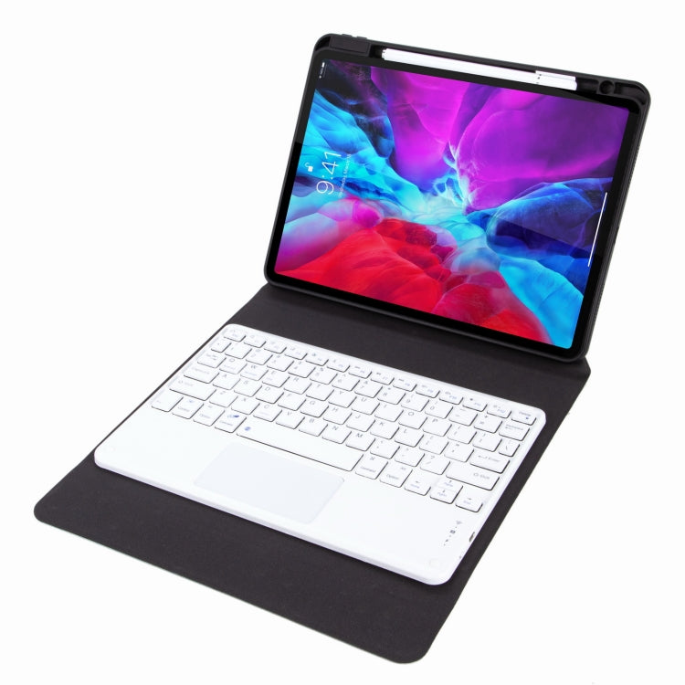 H-102C Touch Bluetooth Keyboard Leather Case with Rear Three-fold Holder For iPad 10.2 2020 & 2019 / Pro 10.5 inch(Rainbow) - Universal by PMC TechLife | Online Shopping South Africa | PMC TechLife