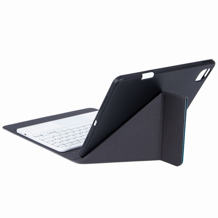 H-102C Touch Bluetooth Keyboard Leather Case with Rear Three-fold Holder For iPad 10.2 2020 & 2019 / Pro 10.5 inch(Rainbow) - Universal by PMC TechLife | Online Shopping South Africa | PMC TechLife