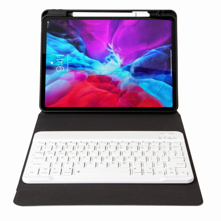 H-102 Bluetooth Keyboard Leather Case with Rear Three-fold Holder For iPad 10.2 2020 & 2019 / Pro 10.5 inch(Rainbow) - Universal by PMC Jewellery | Online Shopping South Africa | PMC Jewellery