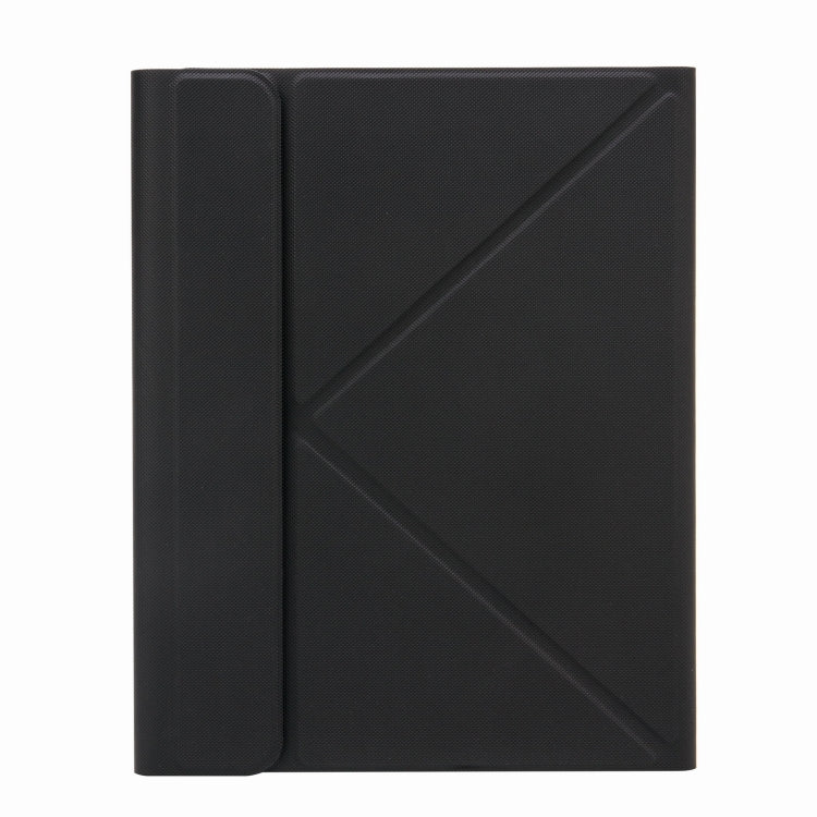 H-102 Bluetooth Keyboard Leather Case with Rear Three-fold Holder For iPad 10.2 2020 & 2019 / Pro 10.5 inch(Black) - Universal by PMC TechLife | Online Shopping South Africa | PMC TechLife