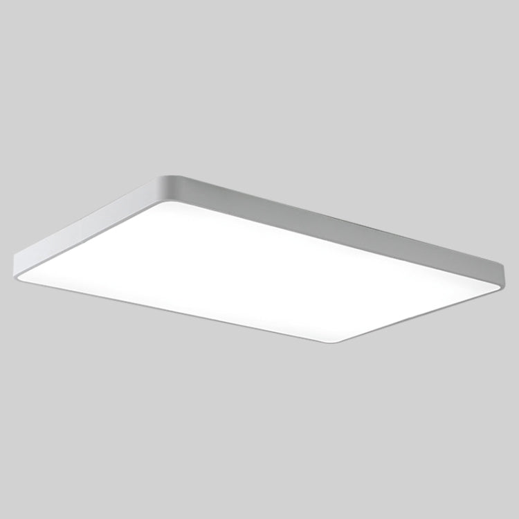 Macaron LED Rectangle Ceiling Lamp, 3-Colors Light, Size:88x62cm(White) - Celling Lights & Chandeliers by PMc TechLife | Online Shopping South Africa | PMc TechLife | Buy Now Pay Later Mobicred