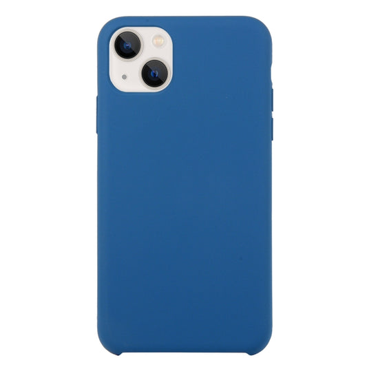 For iPhone 13 Solid Silicone Phone Case(Cobalt Blue) - iPhone 13 Cases by PMC Jewellery | Online Shopping South Africa | PMC Jewellery | Buy Now Pay Later Mobicred