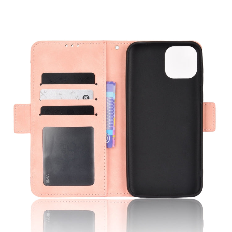 For Ulefone Note 6 / Note 6P Skin Feel Calf Pattern Leather Phone Case(Pink) - Ulefone Cases by PMC Jewellery | Online Shopping South Africa | PMC Jewellery | Buy Now Pay Later Mobicred