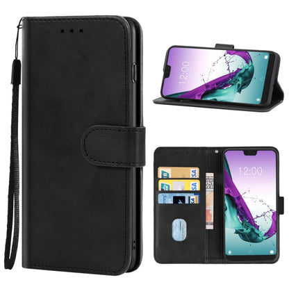 Leather Phone Case For Doogee N10(Black) - More Brand by PMC Jewellery | Online Shopping South Africa | PMC Jewellery | Buy Now Pay Later Mobicred