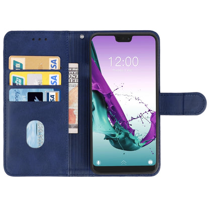 Leather Phone Case For Doogee N10(Blue) - More Brand by PMC Jewellery | Online Shopping South Africa | PMC Jewellery | Buy Now Pay Later Mobicred