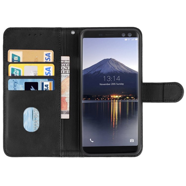 Leather Phone Case For DOOGEE BL12000 / BL12000 Pro(Black) - Doogee Cases by PMC Jewellery | Online Shopping South Africa | PMC Jewellery | Buy Now Pay Later Mobicred