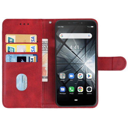 Leather Phone Case For Ulefone Armor X5(Red) - Ulefone Cases by PMC Jewellery | Online Shopping South Africa | PMC Jewellery | Buy Now Pay Later Mobicred