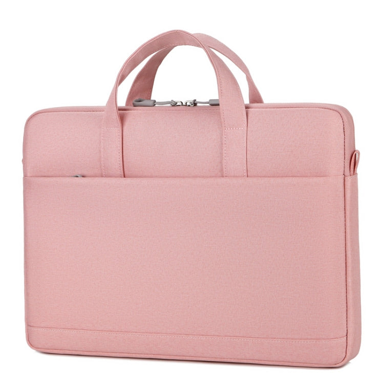 P310 Waterproof Oxford Cloth Laptop Handbag For 13.3 inch(Pink) - 13.3 inch by PMC Jewellery | Online Shopping South Africa | PMC Jewellery | Buy Now Pay Later Mobicred