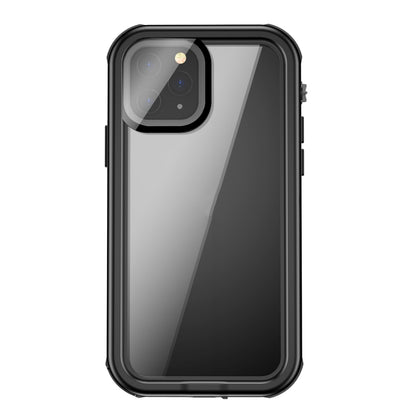 For iPhone 12 Pro Max Waterproof Full Coverage PC + TPU Phone Case(Black) - iPhone 12 Pro Max Cases by PMC Jewellery | Online Shopping South Africa | PMC Jewellery