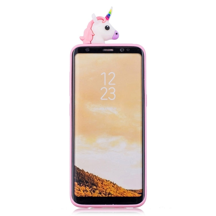 For Galaxy S8 Shockproof Cartoon TPU Protective Case(Unicorn) - Galaxy Phone Cases by PMC Jewellery | Online Shopping South Africa | PMC Jewellery