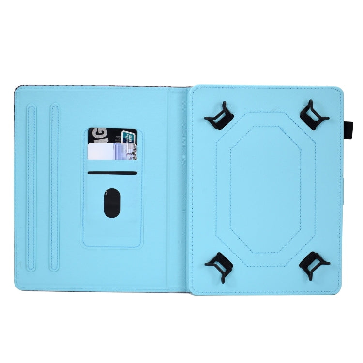 For 10 inch Tablet Electric Pressed TPU Leather Tablet Case(Star Cat) - 10 - 11 inch by PMC TechLife | Online Shopping South Africa | PMC TechLife | Buy Now Pay Later Mobicred