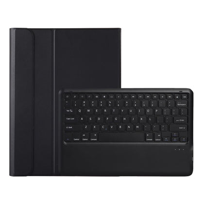 A800B Split Bluetooth Keyboard Leather Case with Holder & Pen Slot For Samsung Galaxy Tab S8+ X800(Black) - Samsung Keyboard by PMC Jewellery | Online Shopping South Africa | PMC Jewellery