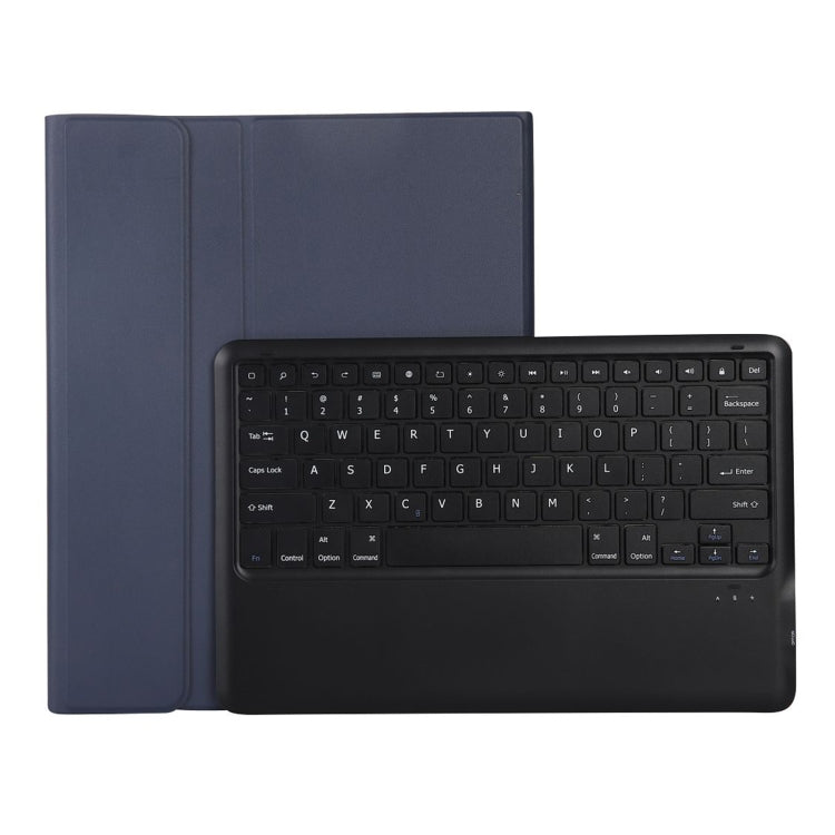 A800B Split Bluetooth Keyboard Leather Case with Holder & Pen Slot For Samsung Galaxy Tab S8+ X800(Blue) - Samsung Keyboard by PMC Jewellery | Online Shopping South Africa | PMC Jewellery