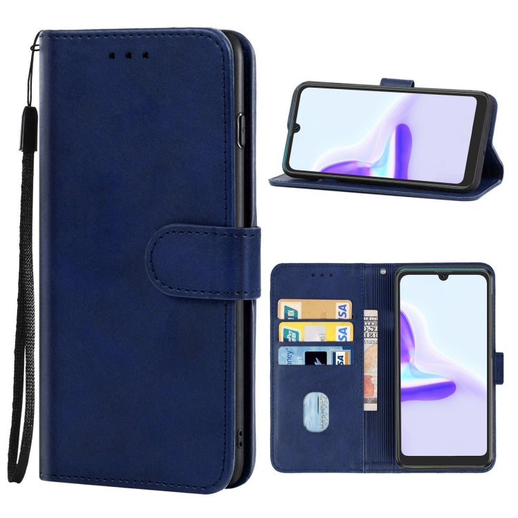 Leather Phone Case For Blackview A50(Blue) - More Brand by PMC Jewellery | Online Shopping South Africa | PMC Jewellery