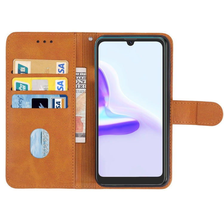 Leather Phone Case For Blackview A50(Brown) - More Brand by PMC Jewellery | Online Shopping South Africa | PMC Jewellery