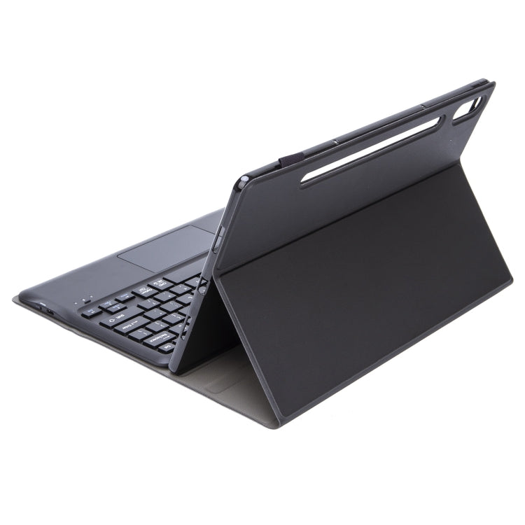 AM17-A TPU Detachable Bluetooth Keyboard Leather Case with Bracket & Touchpad For Lenovo Xiaoxin Pad Pro 12.6 inch TB-Q706F(Black) - Lenovo Keyboard by PMC Jewellery | Online Shopping South Africa | PMC Jewellery