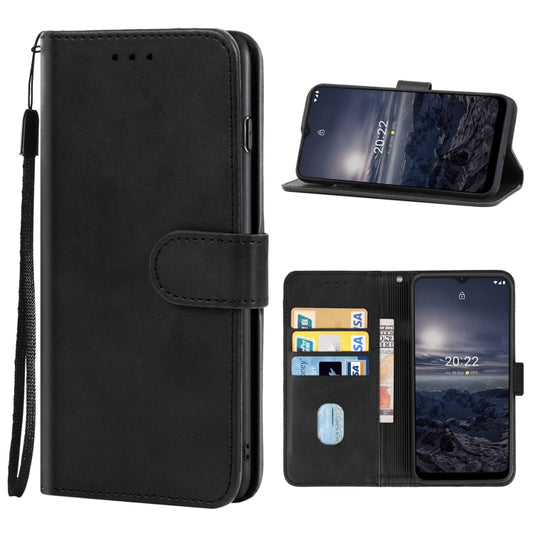 For Nokia G21 / G11 Leather Phone Case(Black) - Nokia Cases by PMC Jewellery | Online Shopping South Africa | PMC Jewellery | Buy Now Pay Later Mobicred