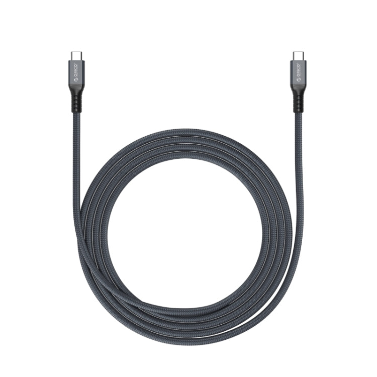 ORICO 40Gbps Thunderbolt 4 USB-C / Tpye-C Data Cable, Cable Length:2m(Grey) - Cable & Adapters by ORICO | Online Shopping South Africa | PMC Jewellery | Buy Now Pay Later Mobicred