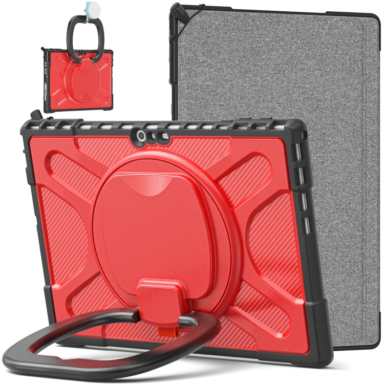 For MicroSoft Surface Pro 4 / 5 / 6 / 7 TPU + PC Tablet Case(Red) - Others by PMC TechLife | Online Shopping South Africa | PMC TechLife | Buy Now Pay Later Mobicred