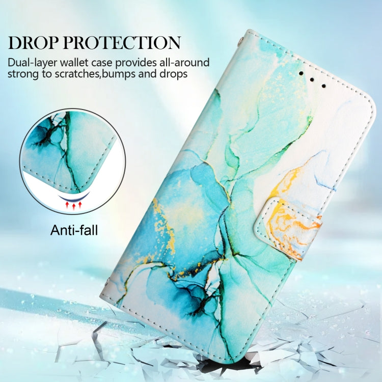 For Xiaomi 12 Pro PT003 Marble Pattern Flip Leather Phone Case(Green LS003) - Xiaomi Cases by PMC Jewellery | Online Shopping South Africa | PMC Jewellery