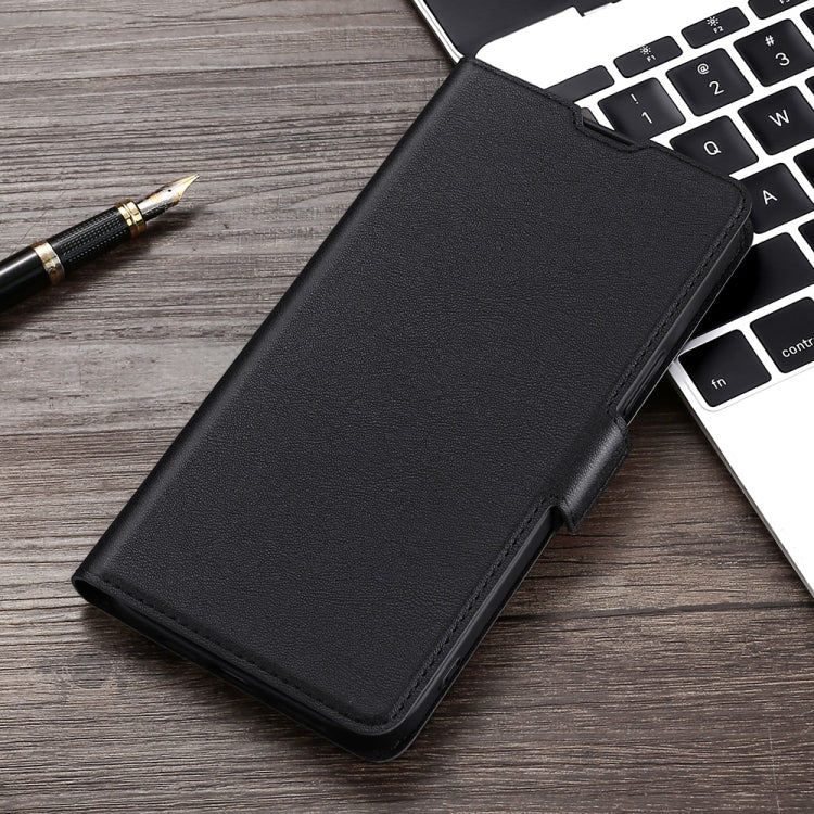 For Doogee Y8 Ultra-thin Voltage Side Buckle PU + TPU Leather Phone Case(Black) - More Brand by PMC TechLife | Online Shopping South Africa | PMC TechLife | Buy Now Pay Later Mobicred