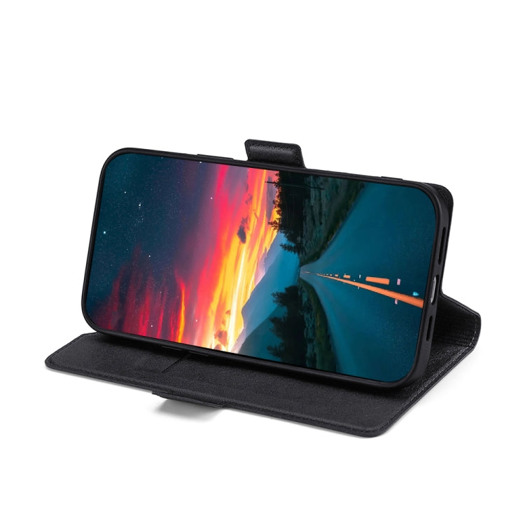For Doogee Y8 Ultra-thin Voltage Side Buckle PU + TPU Leather Phone Case(Black) - More Brand by PMC TechLife | Online Shopping South Africa | PMC TechLife | Buy Now Pay Later Mobicred