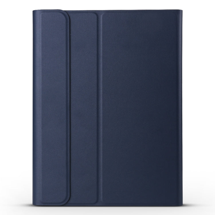 A11 Lambskin Texture Ultra-thin Bluetooth Keyboard Leather Case For iPad Air 2022 / Air 2020 10.9 & Pro 11 inch 2021 / 2020 / 2018(Blue) - Universal by PMC TechLife | Online Shopping South Africa | PMC TechLife
