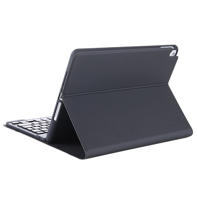 T098B Candy Color Skin Feel Texture Bluetooth Keyboard Leather Case with Pen Holder For iPad Air 4 10.9 2020 / Air 5 10.9 2022 (Black) - For iPad Air by PMC Jewellery | Online Shopping South Africa | PMC Jewellery