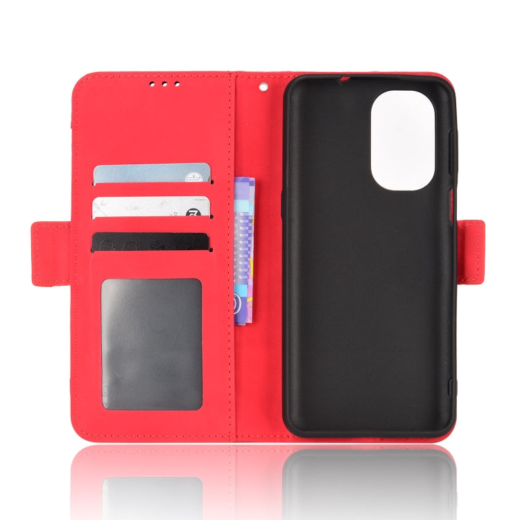 For Ulefone Note 13P Skin Feel Calf Pattern Leather Phone Case(Red) - Ulefone Cases by PMC Jewellery | Online Shopping South Africa | PMC Jewellery | Buy Now Pay Later Mobicred