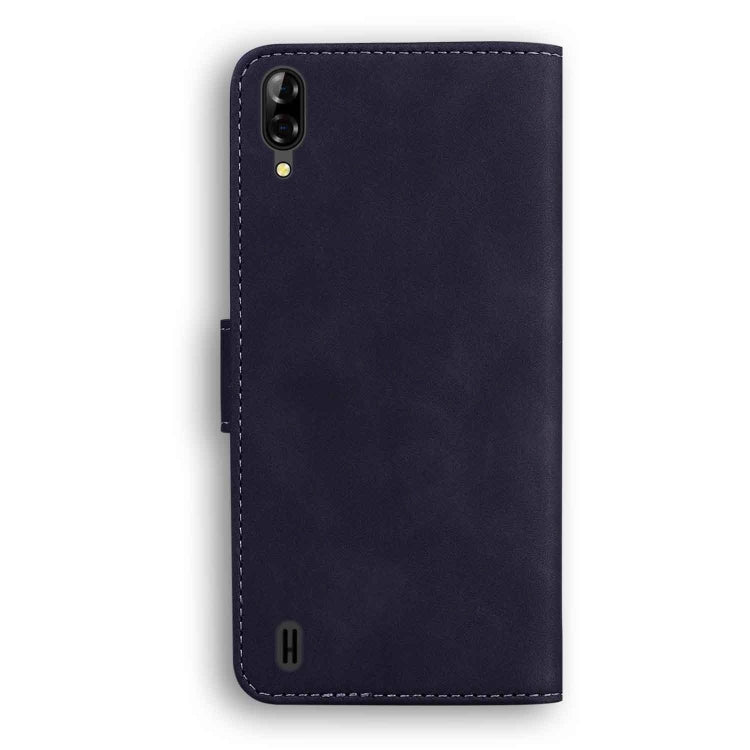 For Blackview A60 Skin Feel Pure Color Flip Leather Phone Case(Black) - More Brand by PMC Jewellery | Online Shopping South Africa | PMC Jewellery